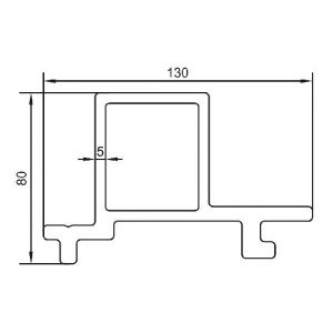 Фасадная панель из ДПК  Gray от производителя  Sequoia по цене 790 р