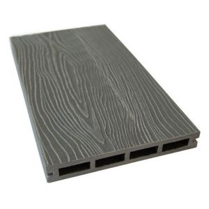 Террасная доска Nature 3D, двухсторонняя пустотелая Серый от производителя NanoWood по цене 490 р Террасная доска Nature 3D, двухсторонняя пустотелая Серый от производителя NanoWood по цене 490 р