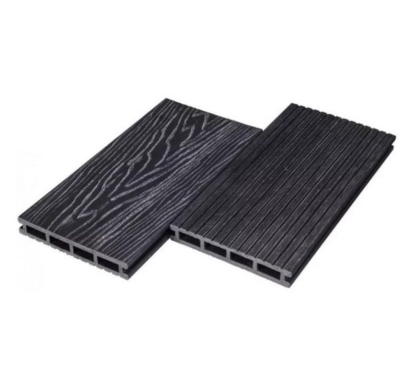 Террасная Доска ДПК 150 х 24 мм Графит от производителя  Altay Decking по цене 420 р