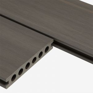 Террасная доска пустотелая CM Decking Серия Zebrano Графит (под заказ) от производителя  Cm Decking по цене 1 050 р