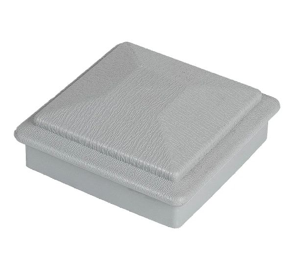 Крышка верхняя ПВХ для столба 125х125 Серый от производителя  Deckart (Россия) по цене 339 р