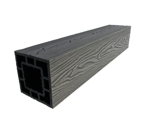 Столб опорный ДПК 125×125 Графит от производителя  Deckart (Россия) по цене 2 033 р