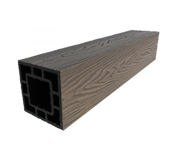 Столб опорный ДПК 125×125 Венге от производителя  Deckart (Россия) по цене 2 033 р