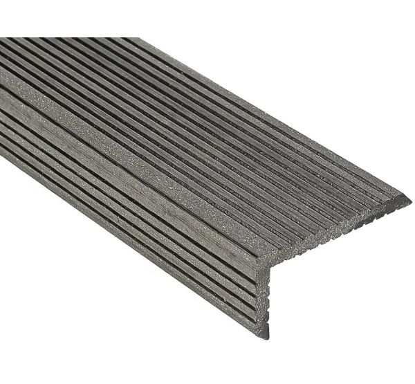 Уголок из ДПК 70х35 Графит от производителя  Deckart (Россия) по цене 270 р