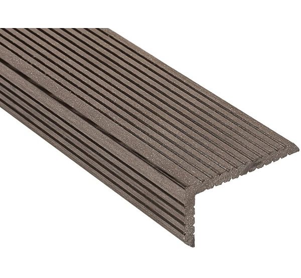 Уголок из ДПК 70х35 Венге от производителя  Deckart (Россия) по цене 270 р