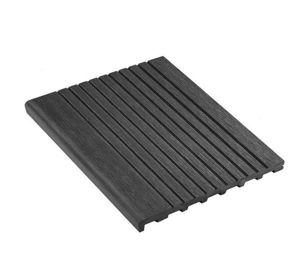 Ступень полнотелая из ДПК Step Графит от производителя  Deckart (Россия) по цене 2 500 р