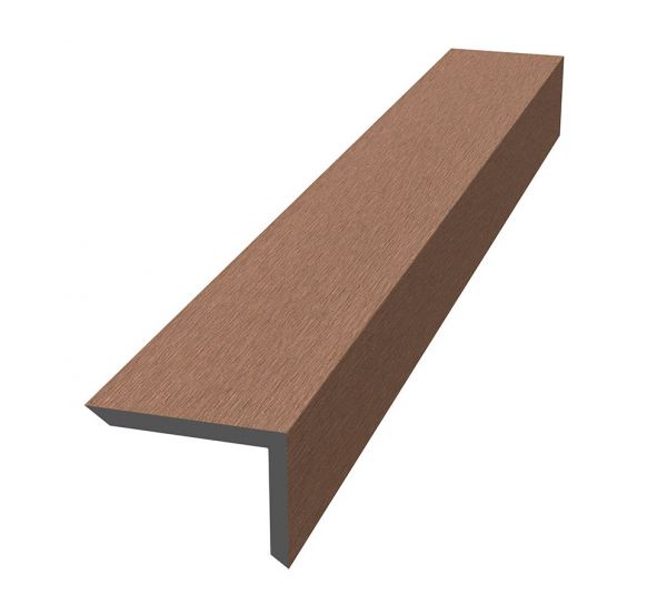 Уголок ДПК для террасной доски NauticPrime, 60x40x2900мм, Кедр от производителя   по цене 1 000 р