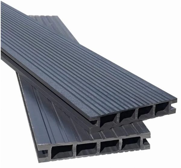 Террасная доска из ДПК Вельвет - Графит от производителя  Доломит по цене 385 р