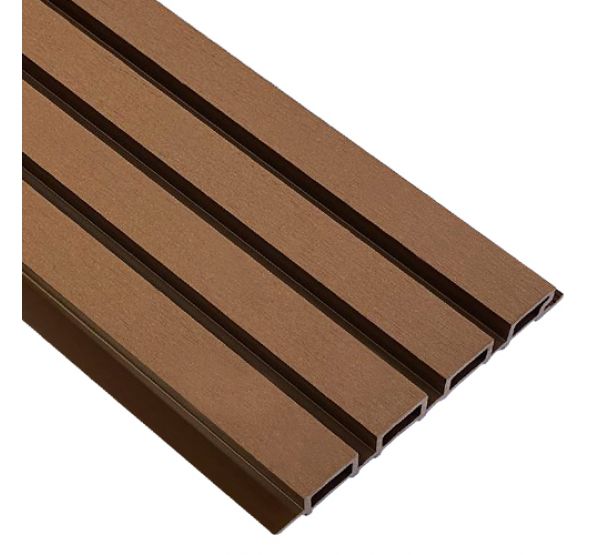 Реечная Фасадная панель Wood-X 219х26 (Шлифованная) Коричневый от производителя  EasyDecking по цене 837 р
