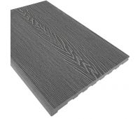 Ступень из ДПК Wood-Х 348х22 Серый 3D