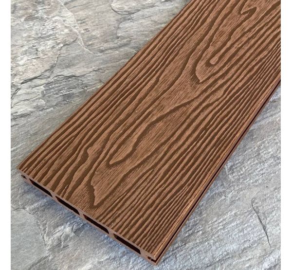 Террасная доска ДПК Wood-X 146х23 Коричневый от производителя  EasyDecking по цене 738 р