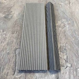 Террасная доска ДПК Wood-X 146х23 Серый от производителя  EasyDecking по цене 738 р