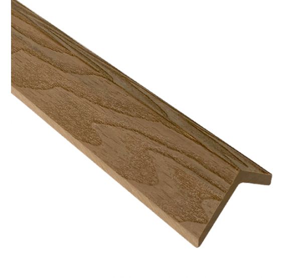 Уголок ДПК Wood-Х 45х45 Тик Микс от производителя  EasyDecking по цене 320 р