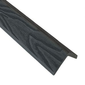 Уголок ДПК Wood-Х 50х50.3D Чёрное дерево от производителя  EasyDecking по цене 380 р