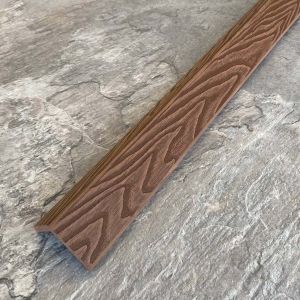 Уголок ДПК Wood-Х 50х50.3D Коричневый от производителя EasyDecking по цене 380 р Уголок ДПК Wood-Х 50х50.3D Коричневый от производителя EasyDecking по цене 380 р