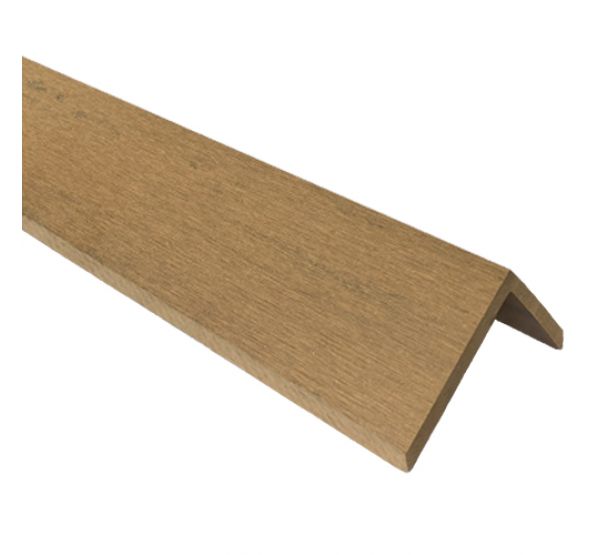 Уголок ДПК Wood-Х 50х80 Тик Микс от производителя  EasyDecking по цене 400 р