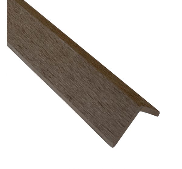 Уголок ДПК Wood-Х 50х50.Шлифованный Венге от производителя  EasyDecking по цене 380 р