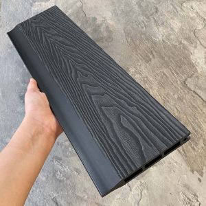 Заборная панель (шип-паз) Wood-X 146х20 Чёрное дерево 3D от производителя  EasyDecking по цене 510 р