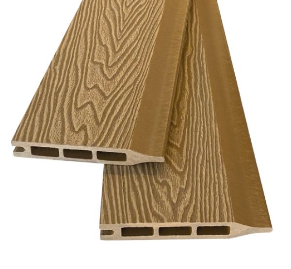 Заборная панель (шип-паз) Wood-X 146х20 Дуб 3D от производителя  EasyDecking по цене 510 р