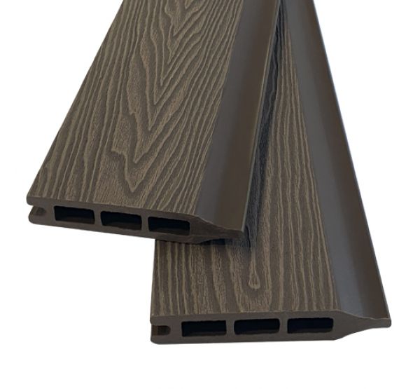 Заборная панель (шип-паз) Wood-X 146х20 Венге 3D от производителя  EasyDecking по цене 510 р