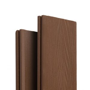 Террасная доска ДПК Extra 3D полнотелая Шоколад от производителя  Ecodecking по цене 802 р