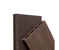 Террасная доска ДПК Tehno пустотелая Шоколад