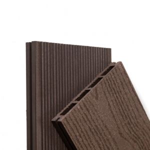 Террасная доска ДПК Tehno пустотелая Шоколад от производителя  Ecodecking по цене 453 р