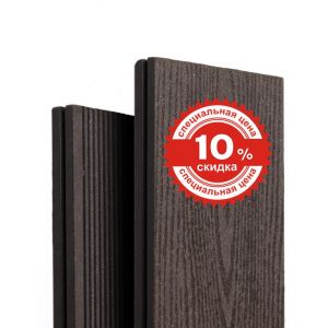 Террасная доска ДПК Tehno пустотелая Венге от производителя  Ecodecking по цене 453 р