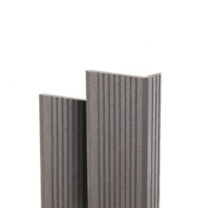 Угол торцевой Tehno Серый от производителя  Ecodecking по цене 280 р