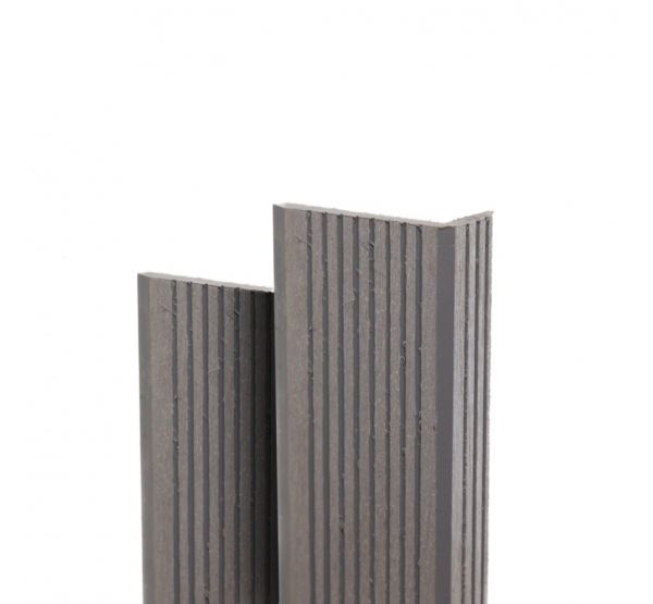 Угол торцевой Tehno Серый от производителя  Ecodecking по цене 280 р