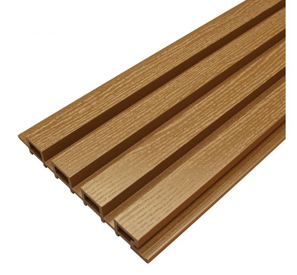 Доска Фасадная из ДПК Wood Рейка Орех от производителя  Faynag по цене 792 р
