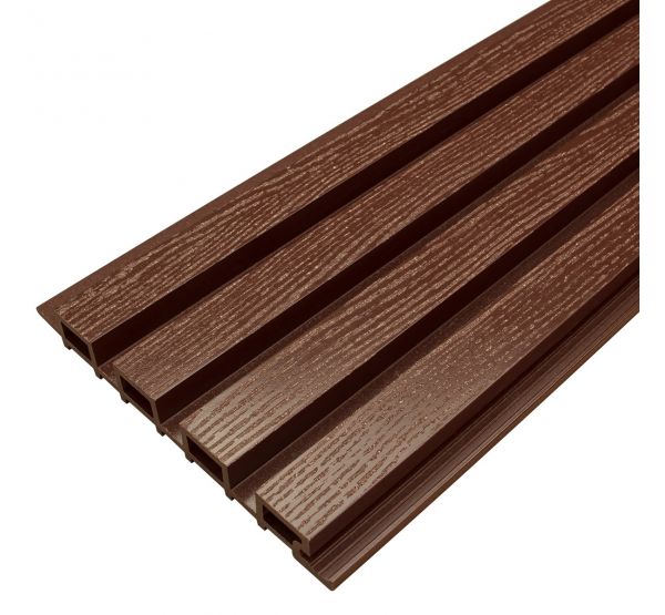 Доска Фасадная из ДПК Wood Рейка Шоколад от производителя  Faynag по цене 792 р