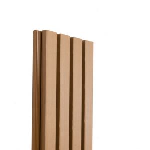 Реечная фасадная панель Техно Бронза от производителя  Ecodecking по цене 956 р