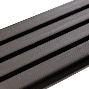 Реечная фасадная панель Техно Графит от производителя  Ecodecking по цене 921 р