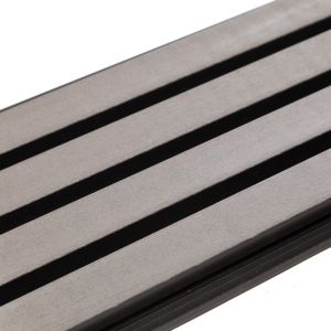 Реечная фасадная панель Техно Серый от производителя  Ecodecking по цене 956 р