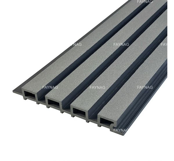 Доска Фасадная из ДПК Nika Рейка Антрацит от производителя  Faynag по цене 800 р