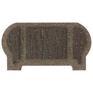 Заглушка торцевая для перил ДПК 95х50 Венге от производителя  Faynag по цене 385 р