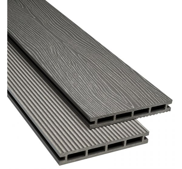 Террасная доска FG Stelo 3D - Графит от производителя  Faynag по цене 420 р