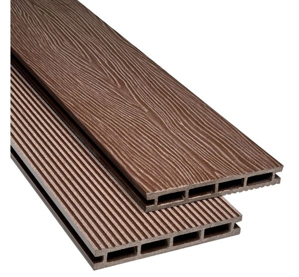 Террасная доска FG Stelo 3D - Шоколад от производителя  Faynag по цене 397 р