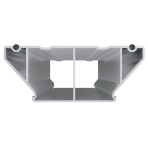 Лага алюминиевая Hilst JOIST стыковочная PRO MAX 100x40x4000мм от производителя  Holzhof по цене 1 800 р