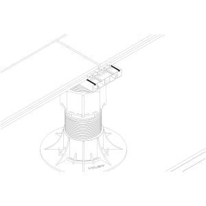 Лага алюминиевая Hilst JOIST стыковочная SLIM MAX 100x20x4000мм от производителя  Holzhof по цене 1 700 р
