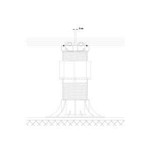 Лага алюминиевая Hilst JOIST стыковочная SLIM MAX 100x20x4000мм от производителя  Holzhof по цене 1 700 р
