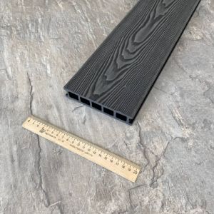 Террасная доска ДПК Euro 3D 139х27 Графит от производителя  Latitudo по цене 462 р
