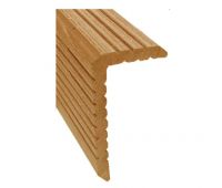 Уголок из ДПК 35х70х3000 Бронза