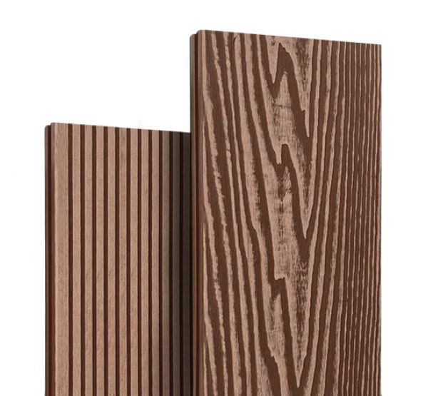 Террасная доска ДПК Optima 146х24 Каштан от производителя  Latitudo по цене 557 р