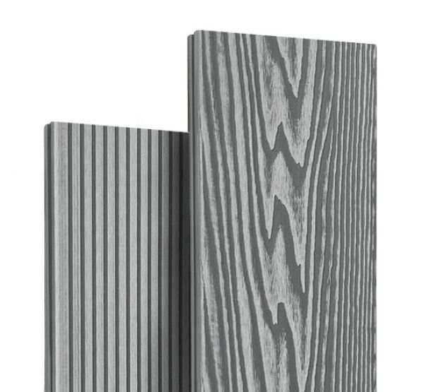 Террасная доска ДПК Optima 146х24 Серый от производителя  Latitudo по цене 557 р