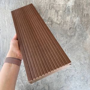 Террасная доска ДПК Solid Полнотелая 150х21 Каштан от производителя  Latitudo по цене 880 р