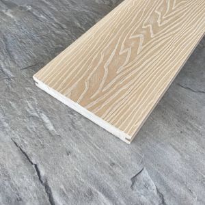 Террасная доска ДПК Solid Полнотелая 150х21 Натур от производителя  Latitudo по цене 923 р