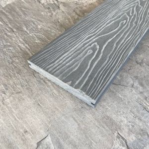 Террасная доска ДПК Solid Полнотелая 150х21 Серый от производителя  Latitudo по цене 880 р