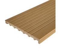 Ступень из ДПК Latitudo Step-320 Полнотелая Орех